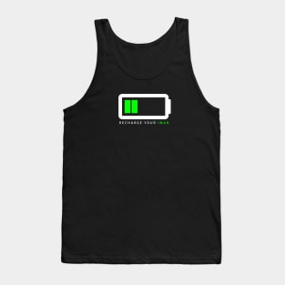 recharge your iman Tank Top